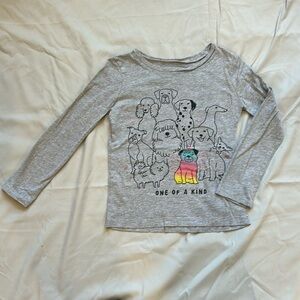 Carters long sleeved graphic tee side 6 /6x